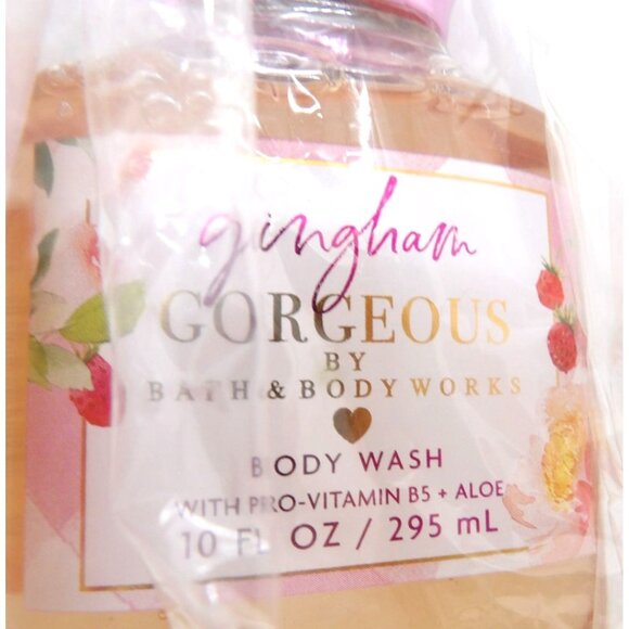 Bath and Body Works Gingham Gorgeous Body Wash and Body Cream New - Picture 4 of 4